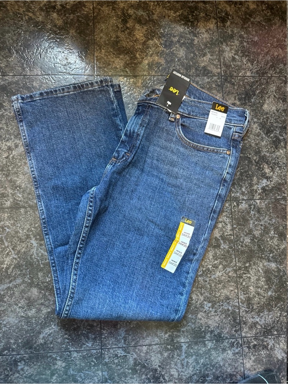 Lee men’s Straight-Leg Jeans